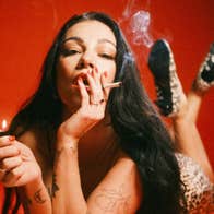 Singer Melina Malone live at The Sugar Club