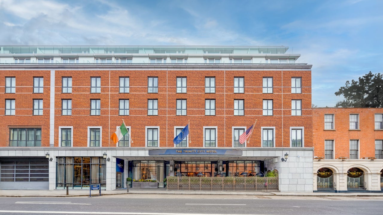 Front view of hotel