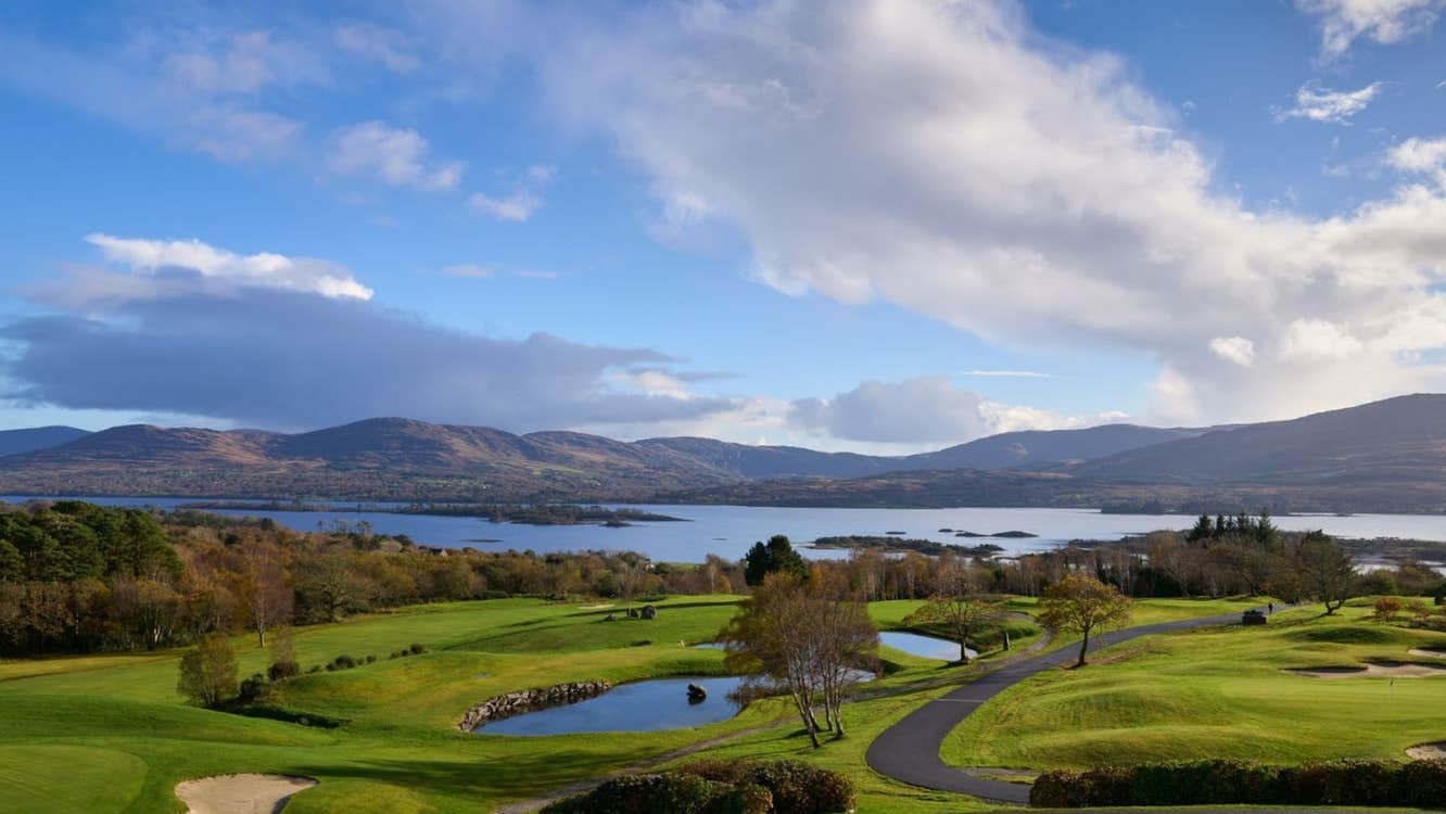 Panoramic view of the Ring of Kerry Golf Club