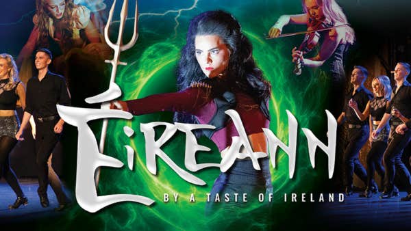 Éireann by A Taste of Ireland. Various dancing woman and musicians.