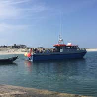 Two boats close to the shore