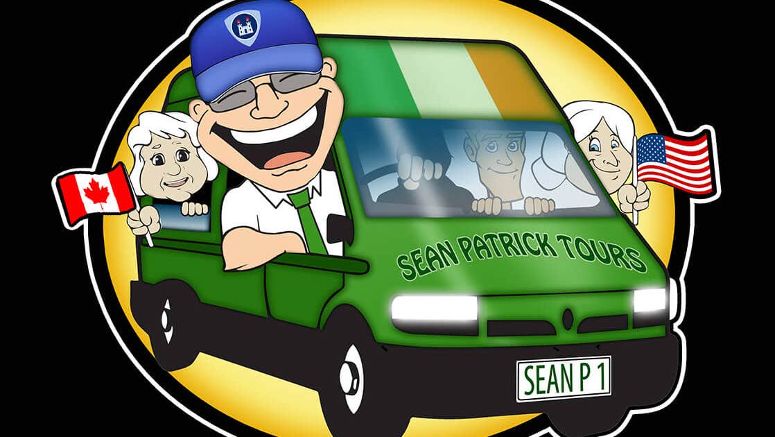Sean Patrick Tours cartoon logo