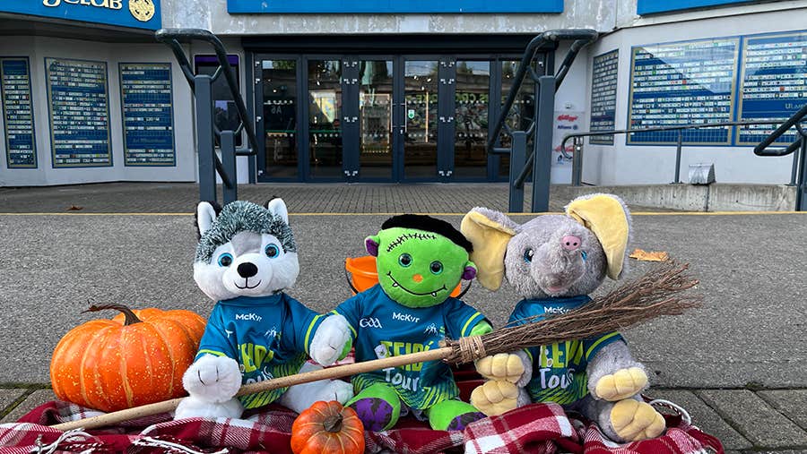 Spooky teidís at the GAA Museum entrance