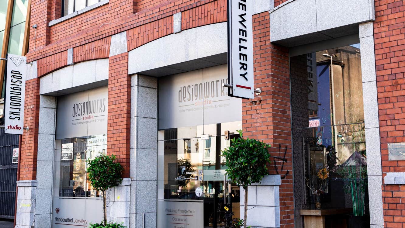 The exterior of a jewellery shop