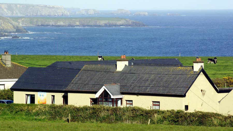 sea view from the house