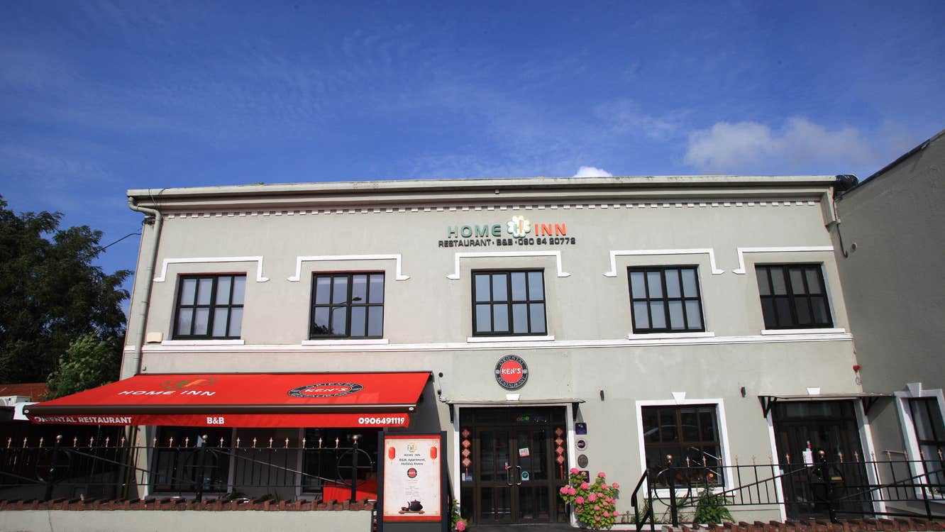 Exterior of the building.