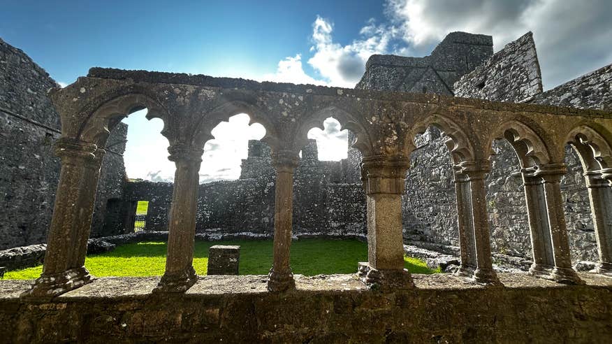 Fore Abbey in County Westmeath