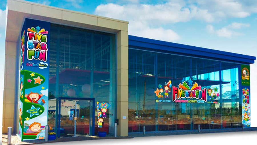 The exterior of the building of Five Star Fun