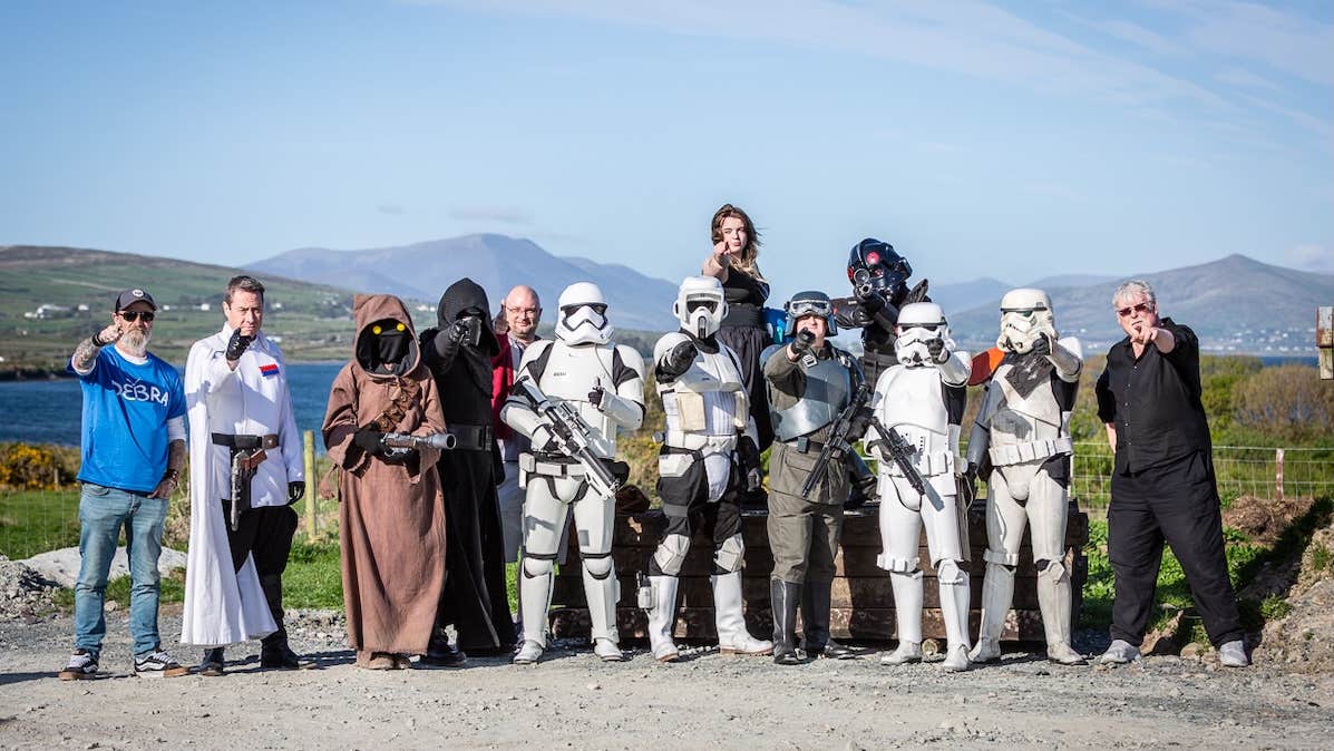 Comic-Con Characters in Portmagee