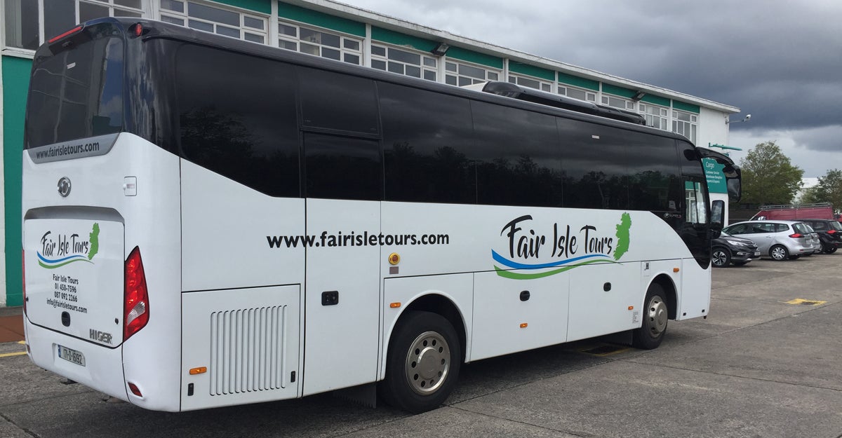 Fair Isle Tours bus