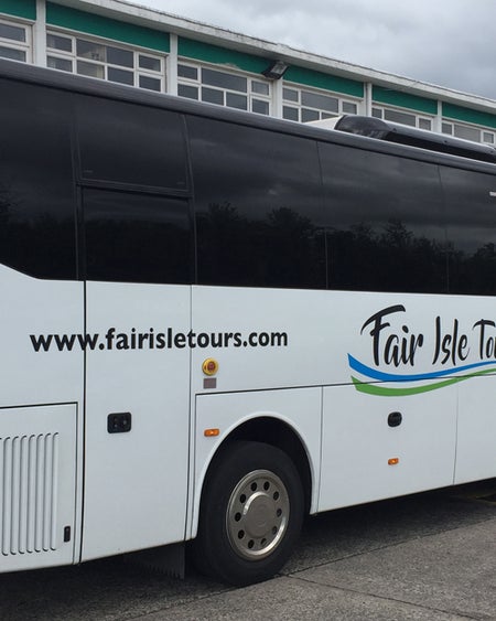 Fair Isle Tours bus
