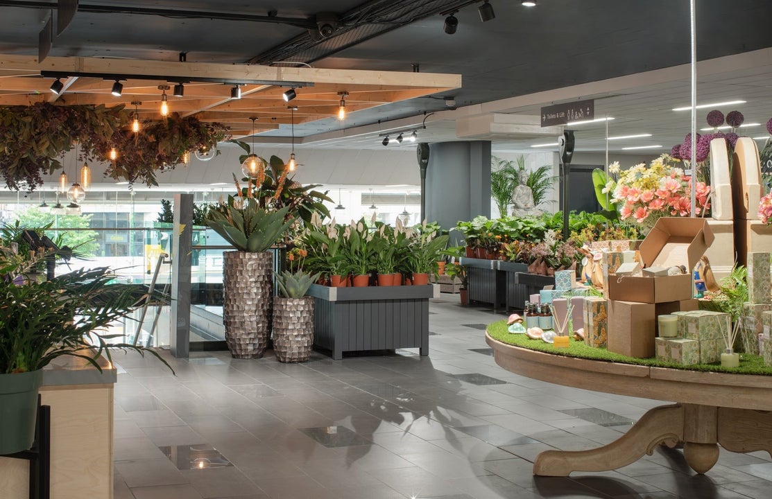 A view of the Arboretum Urban Green shop floor display