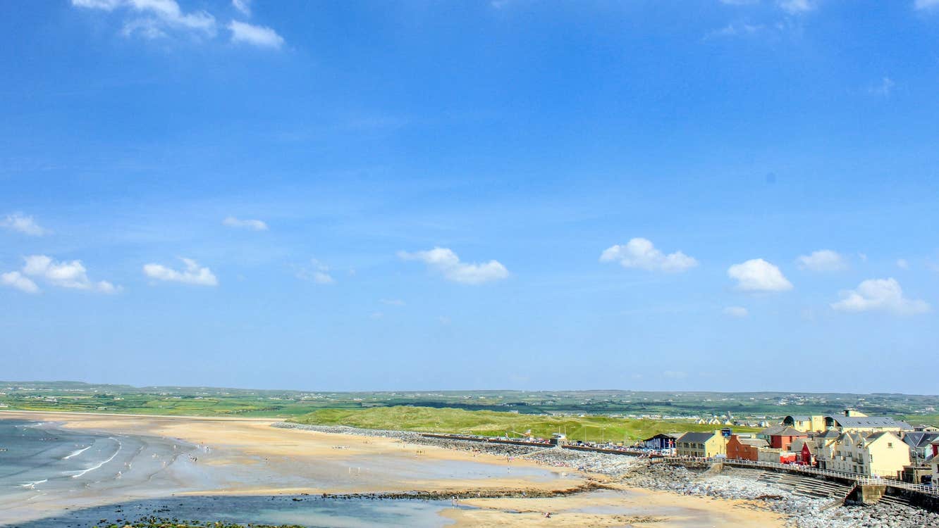 Lahinch seafront in County Clare