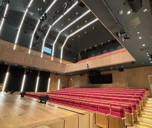 Interior view of The Lark Concert Hall