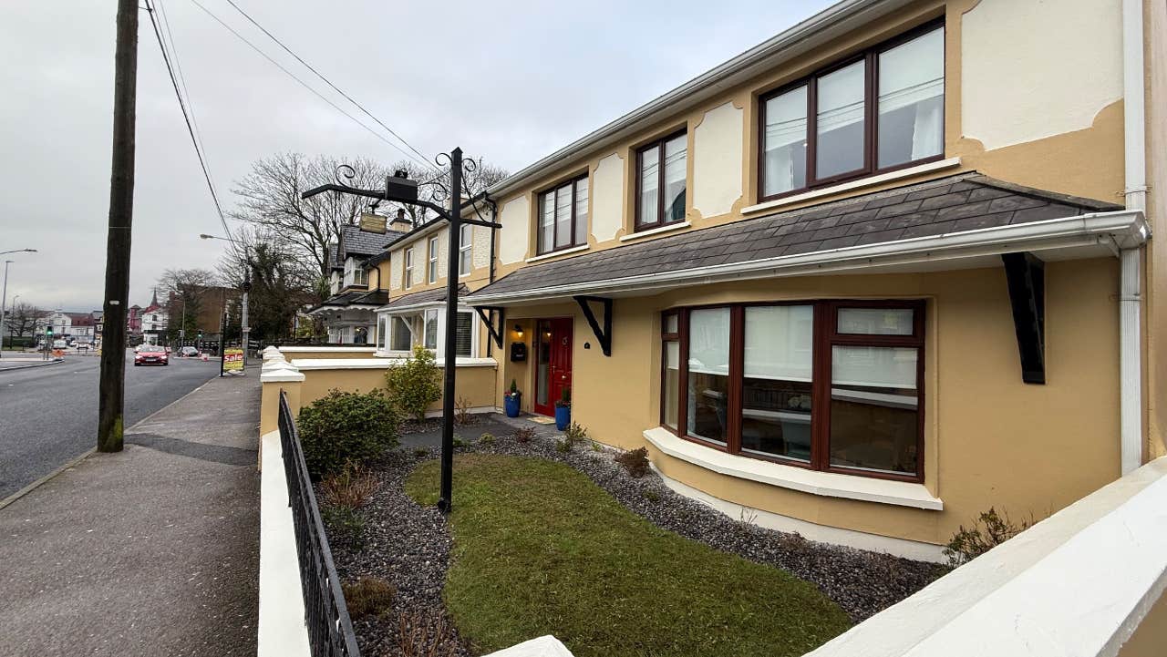 Front view of house