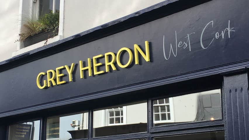 Exterior of the Grey Heron Shop and Gallery