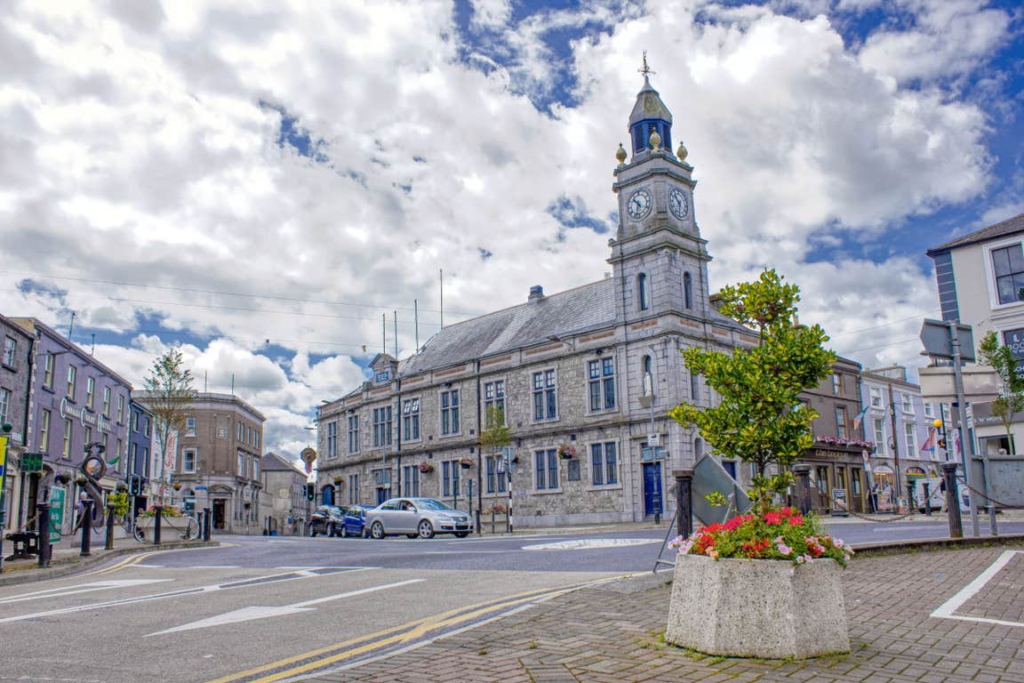 Image of Tuam town in County Galway