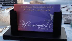 Hummingbird Jewellery -business card