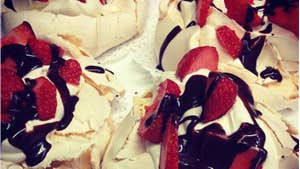 A dessert at Kate's Kitchen in Sligo