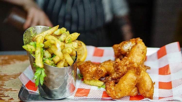 Scampi from The Central in Navan, Co Meath