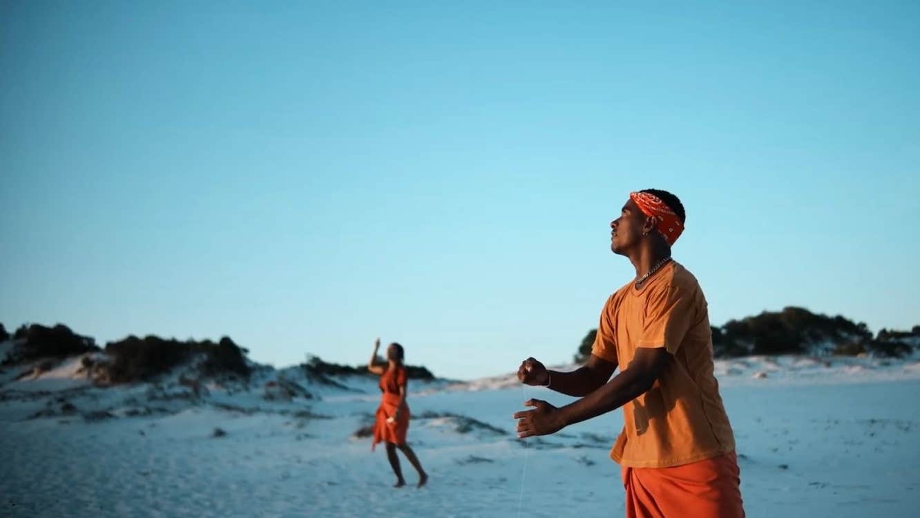 A still from The Kite Ballet, Crawford Art Gallery's selection for this year's Artists Film International, and one of 12 films in the screenings.