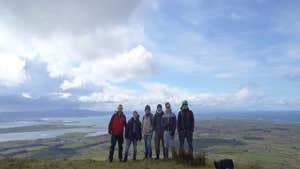 Image of group on tour