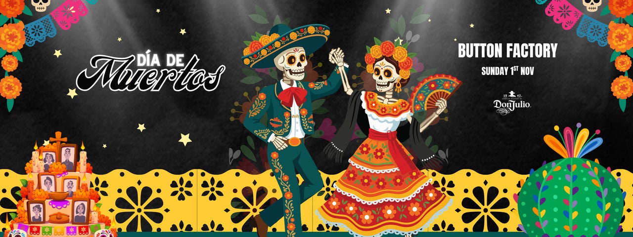 Dublin's Mexican Día de Muertos party, a vibrant celebration of life and remembrance, at the Button Factory.