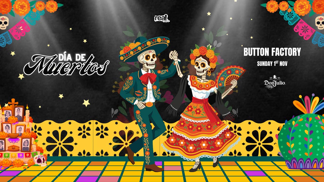 Dublin's Mexican Día de Muertos party, a vibrant celebration of life and remembrance, at the Button Factory.