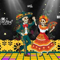 Dublin's Mexican Día de Muertos party, a vibrant celebration of life and remembrance, at the Button Factory.