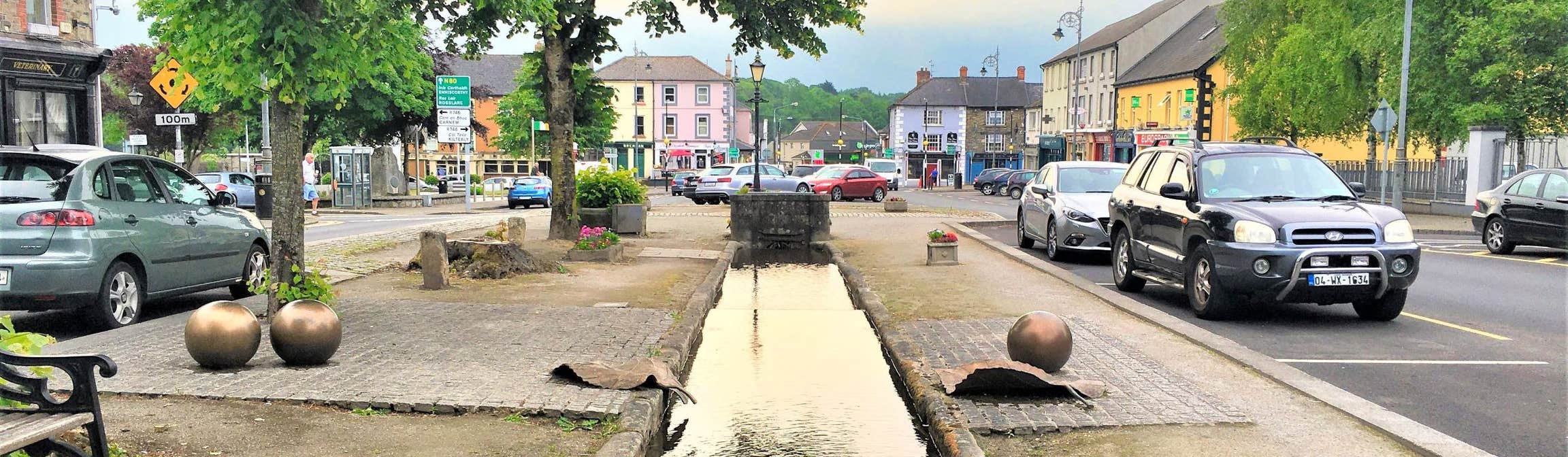 Image of Bunclody town in County Wexford