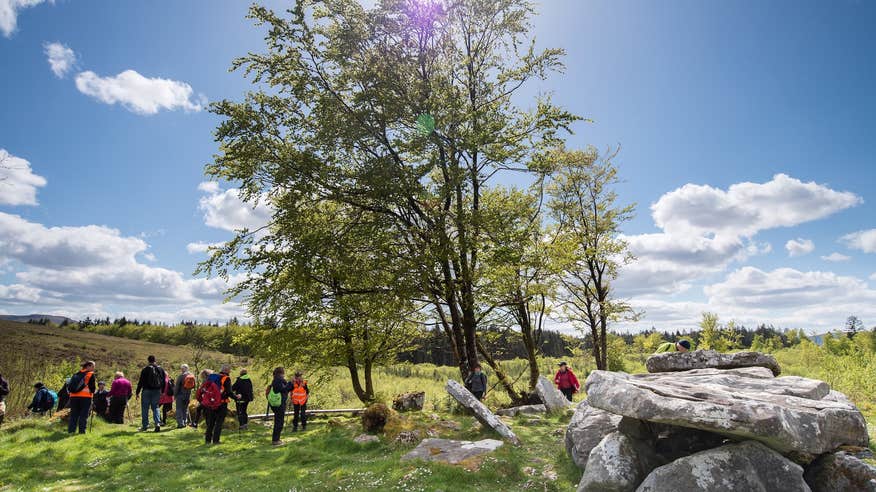 Hikers in Cavan Burren Park