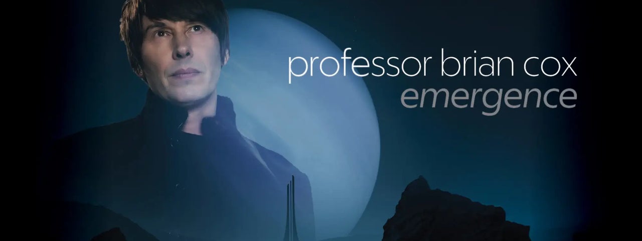 Professor Brian Cox Emergence World Tour 2026