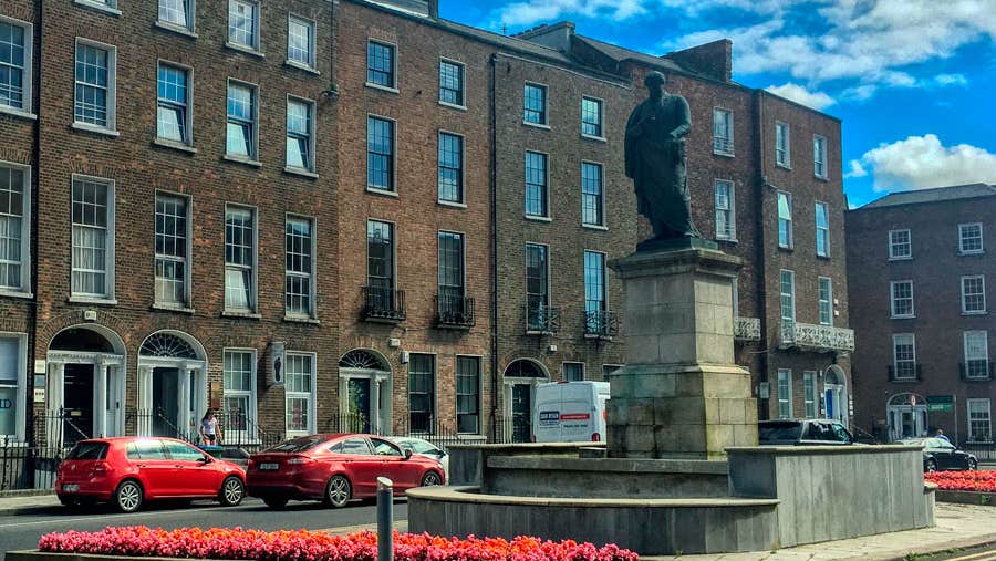 Statue of Daniel O Connell in Limerick City