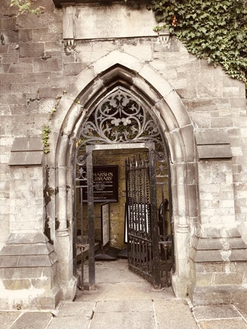 The Marshes Library Entrance