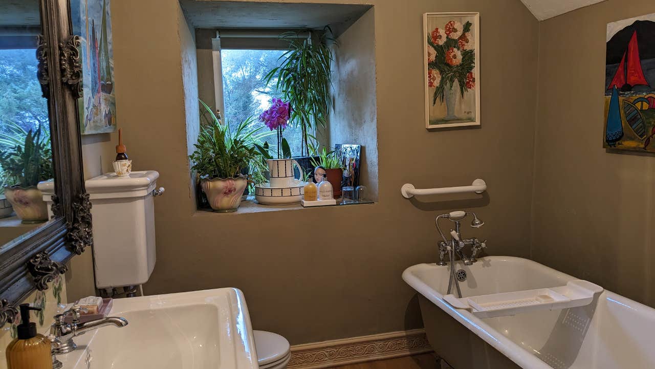 Bathroom with bath