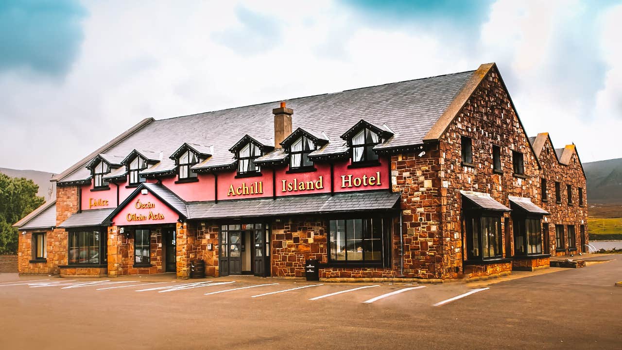Front view of hotel