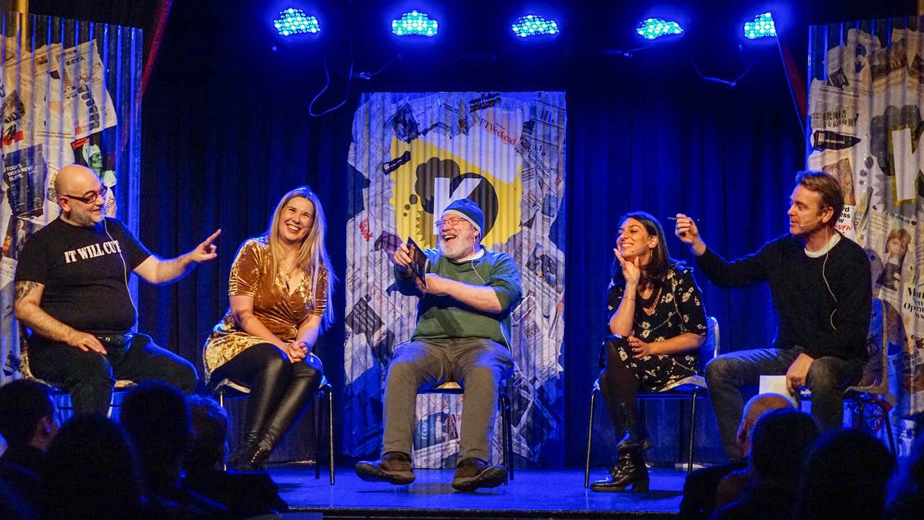 Our entertaining panels are mostly hosted by standup comedians who are there on behalf of the audience to decode, decipher and demolish the sometimes impenetrable language of economics, finance and geopolitics