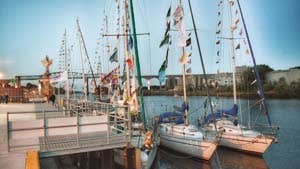 Fiddle Case Pier at Drogheda Port