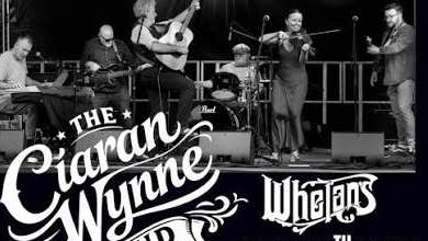 Ciarán Wynne Band playing on a stage