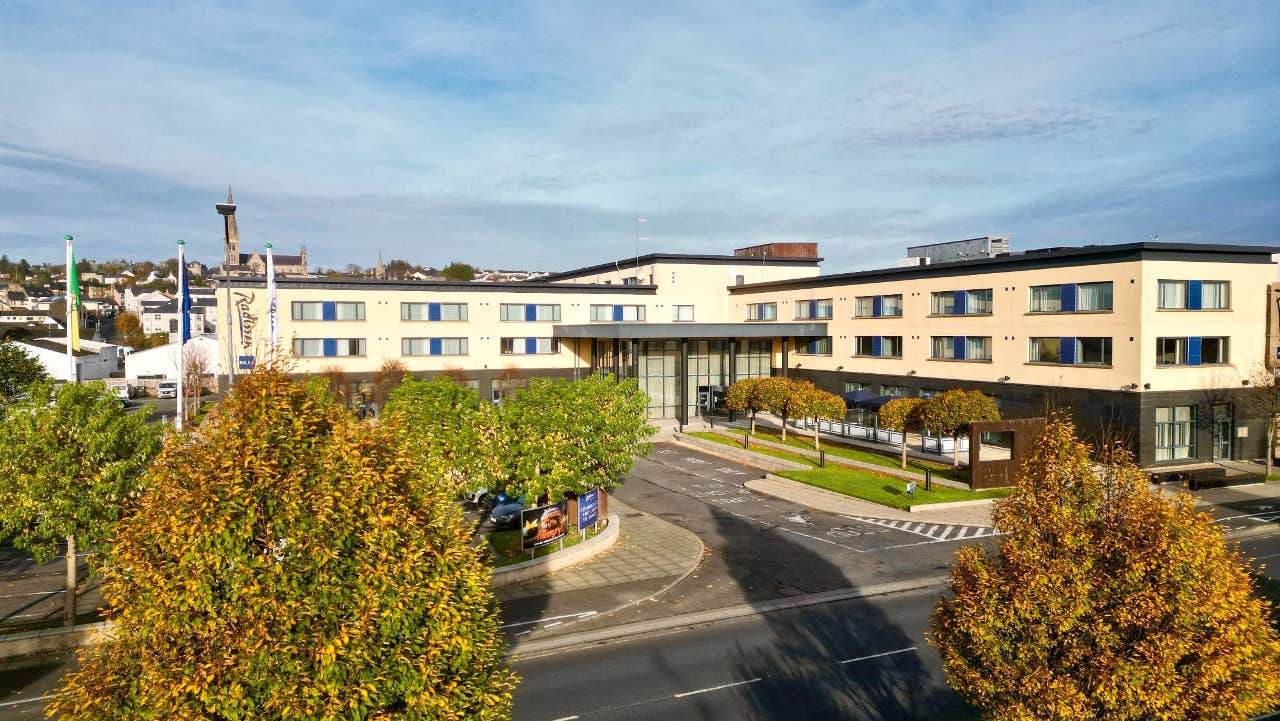 Front view of hotel