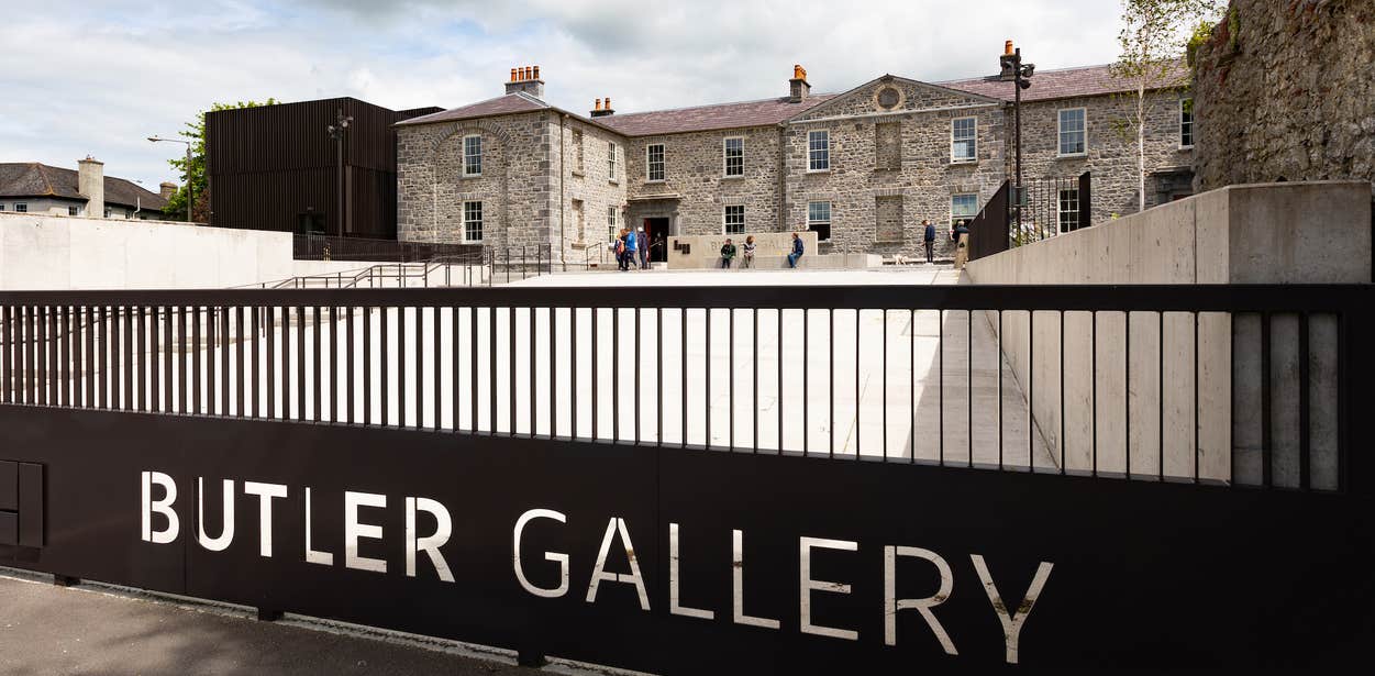 An exterior image of the Butler Gallery in County Kilkenny.