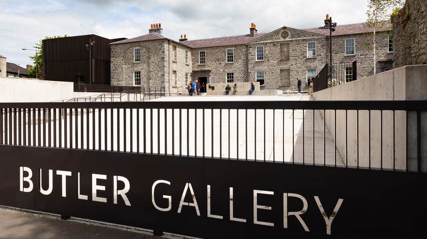 An exterior image of the Butler Gallery in County Kilkenny.