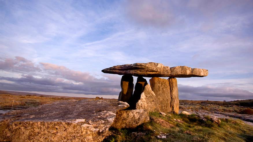 The Poulnabrone Dolmen in Co Clare
