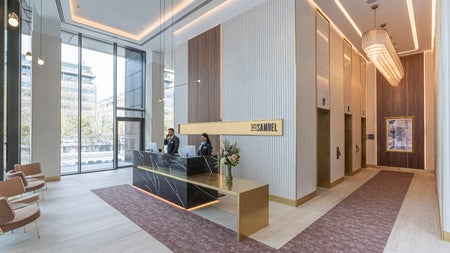 Reception area