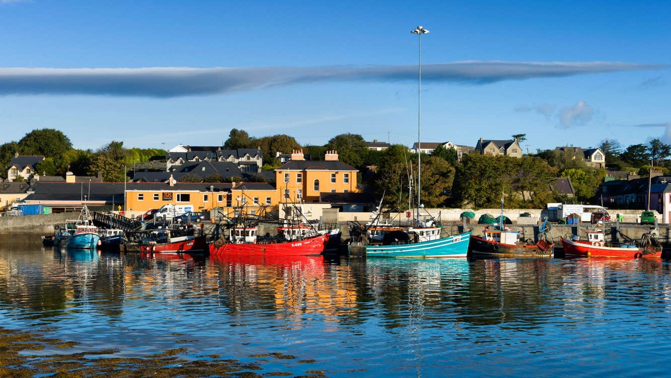 Boats in Castletown Bearhaven Harbour, County Cork