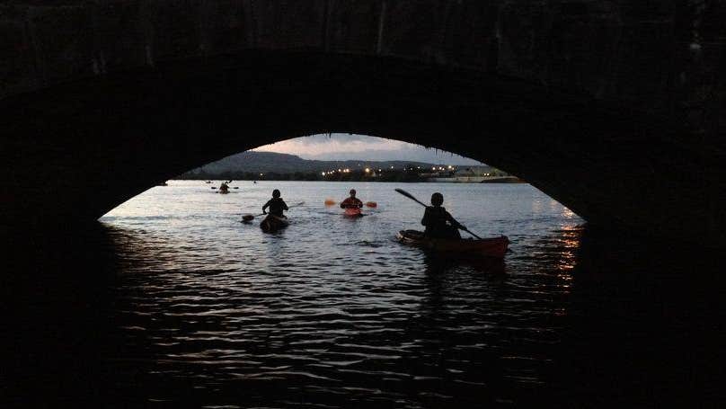 Nevsail Limerick Night Kayaking Tours