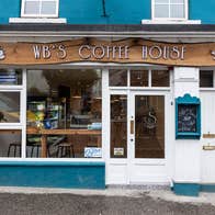 Front view of WB's Coffee House in Sligo