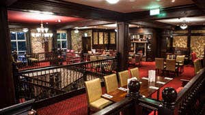 Image of interior of restaurant