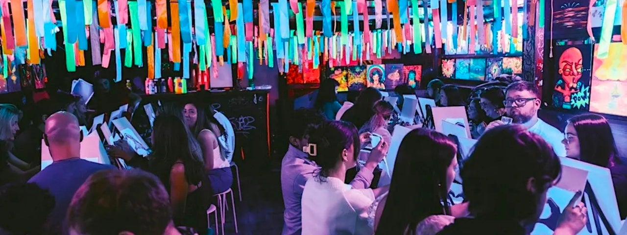 Neon Painting with Alternative Dublin