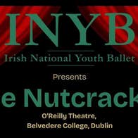 Part of poster for Irish National Youth Ballet present The Nutcracker